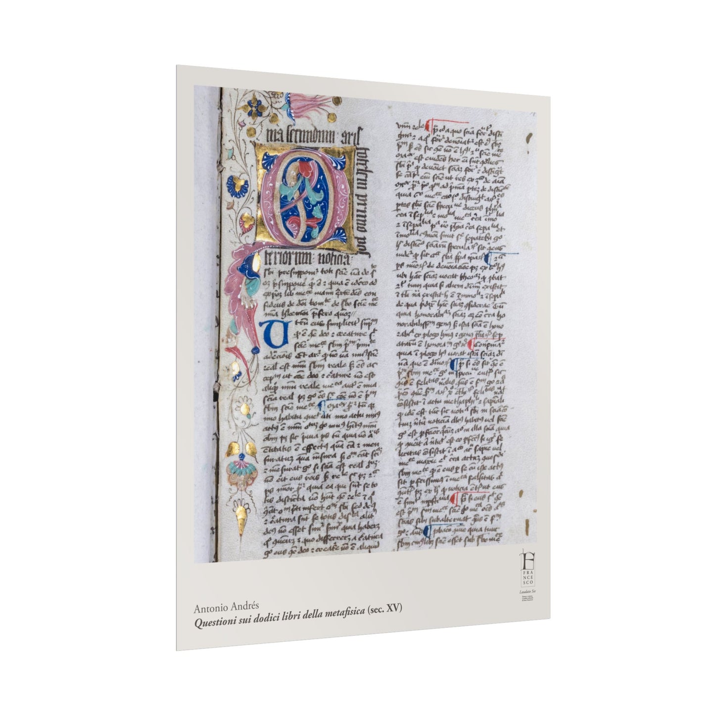 Beauty of the Manuscripts Rolled Poster