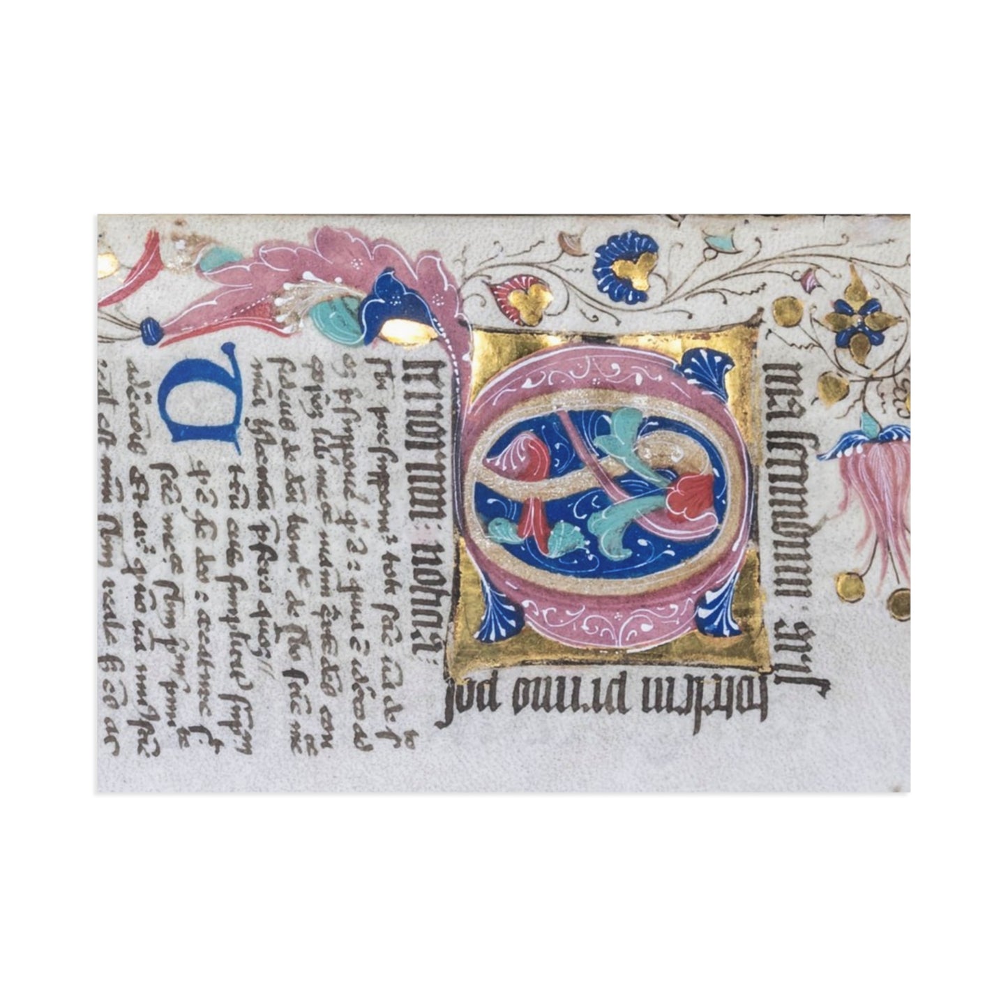 Beauty of the Manuscripts Postcard