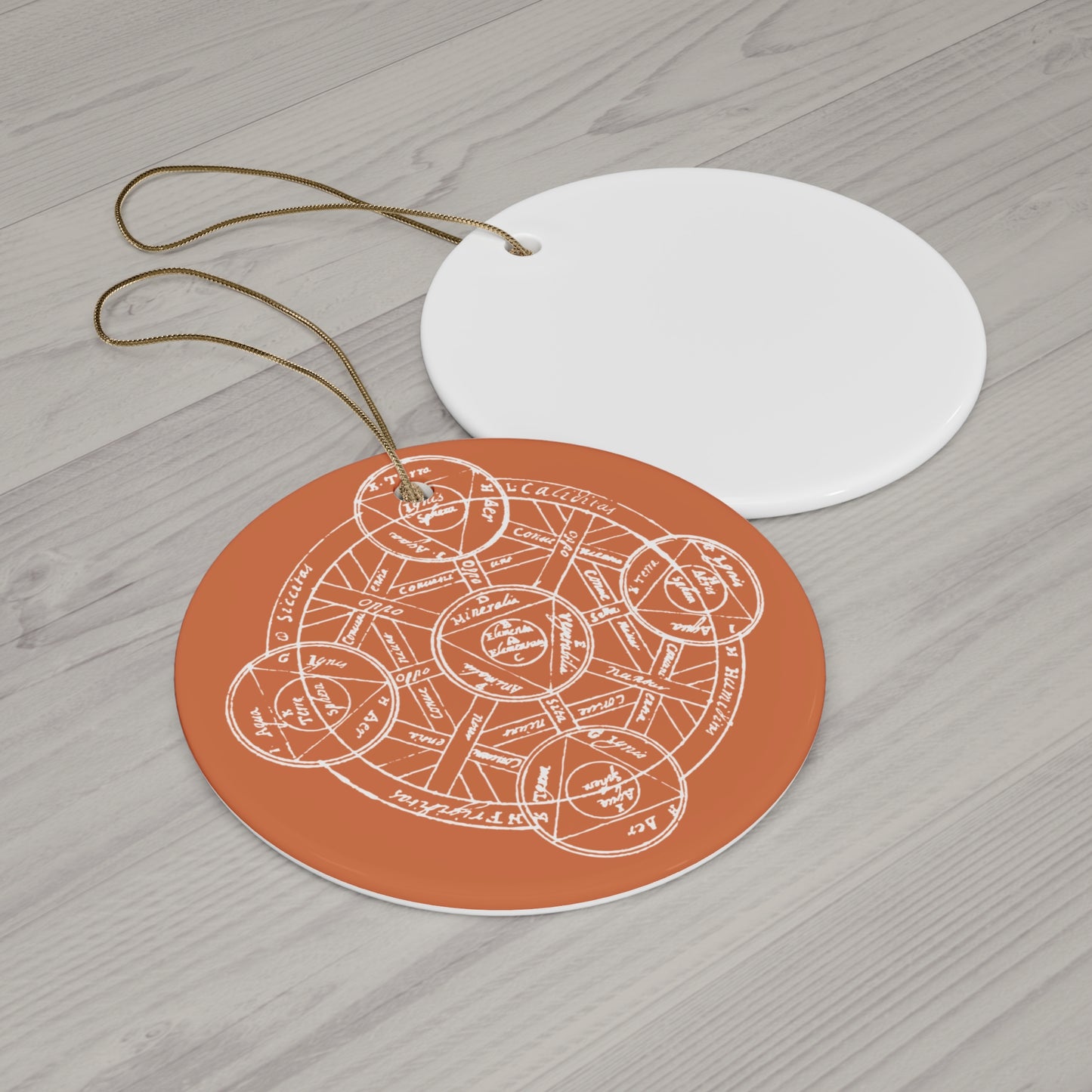 Alchemy Ceramic Ornaments - Orange