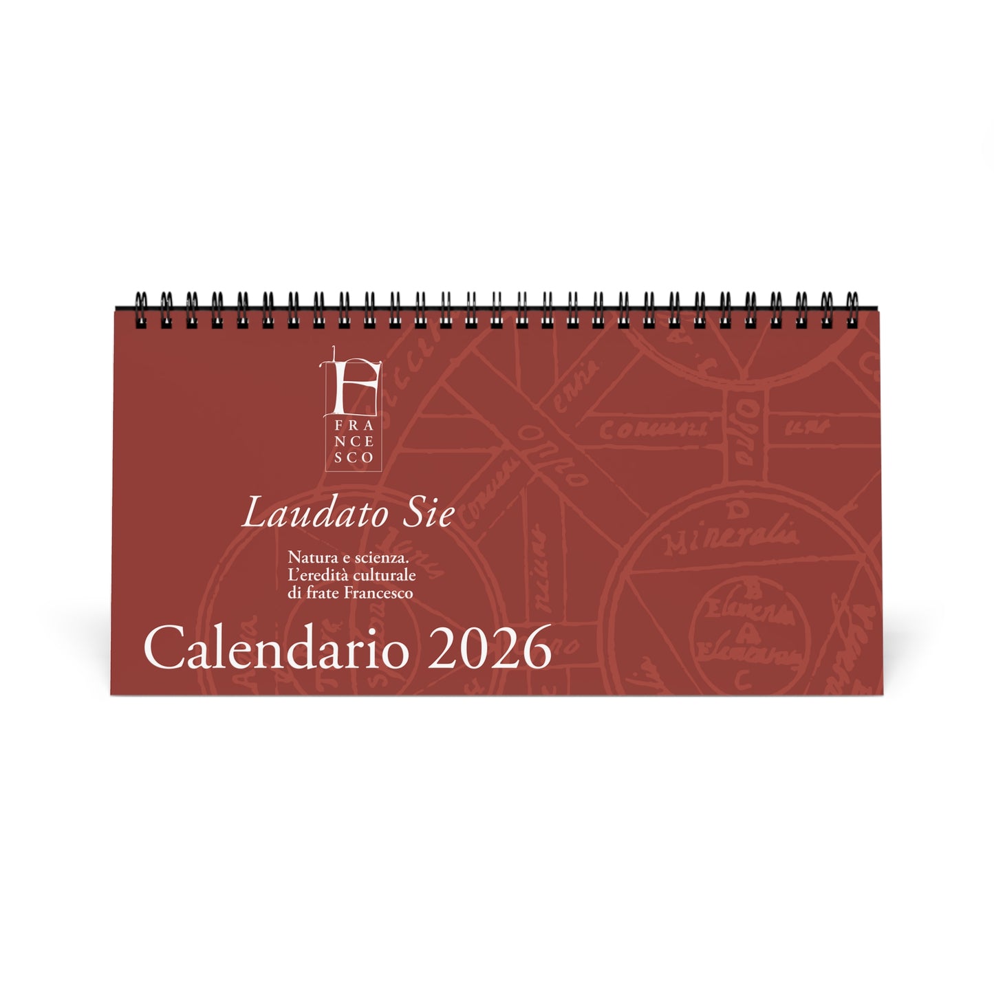 Vintage-Inspired Simplex Desk Calendar - Elegant Planner for Home Office - IT 2026