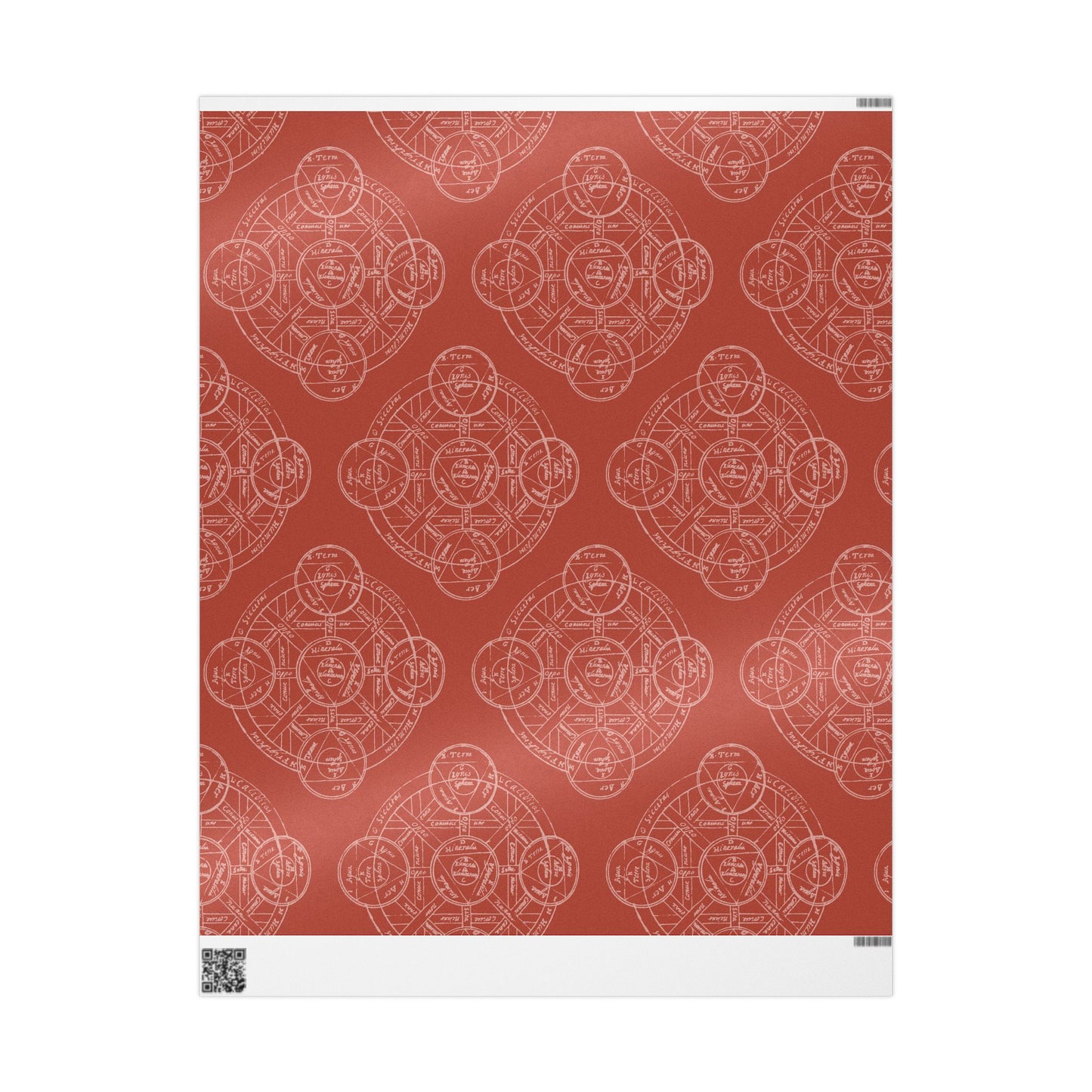 Alchemical Symbol Holiday Wrapping Paper