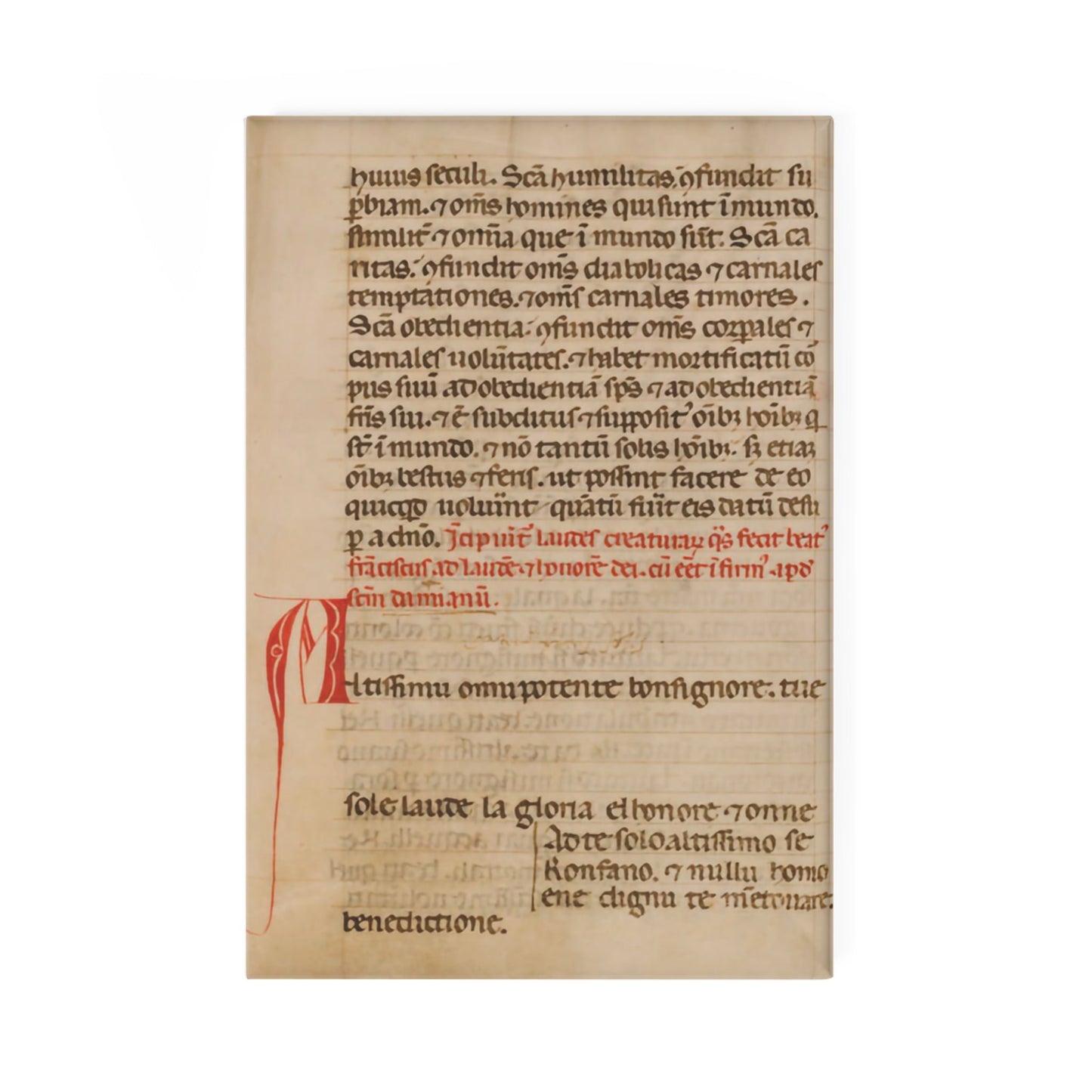 Beauty of the Canticle Magnet