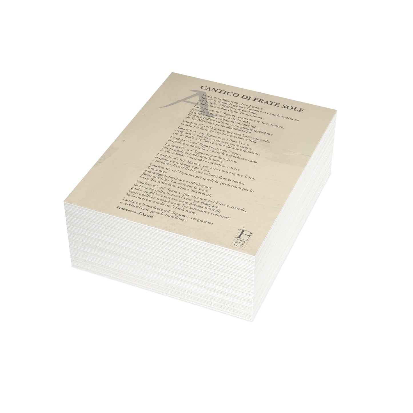 Canticle Postcard Bundles in Italian (envelopes not included)