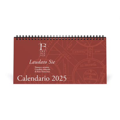 Franciscan Manuscript Desk Calendar - Italian