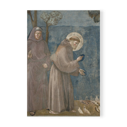 Quaderno con copertina morbida della leggenda francescana di Giotto