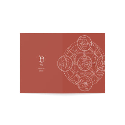 Alchemical Mandala Greeting Cards Set