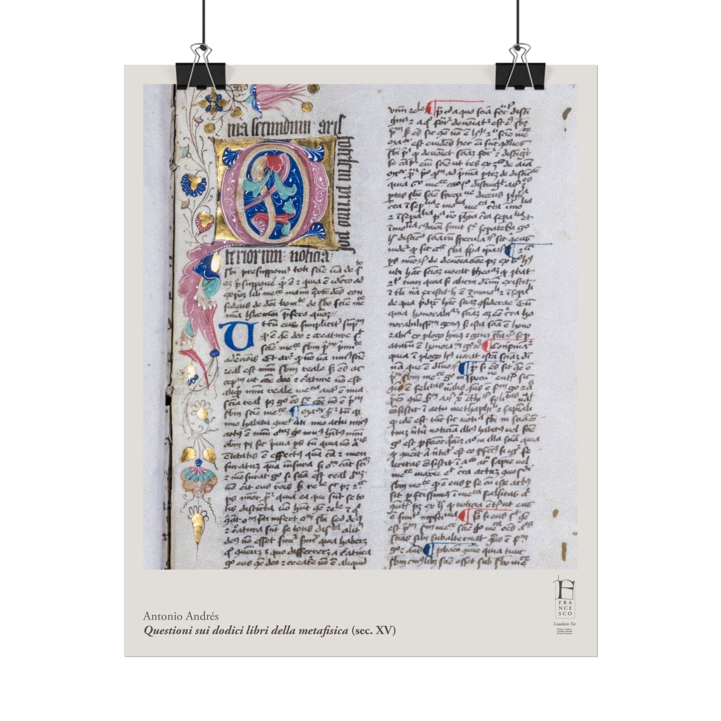 Beauty of the Manuscripts Rolled Poster