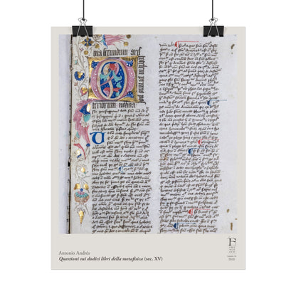 Beauty of the Manuscripts Rolled Poster