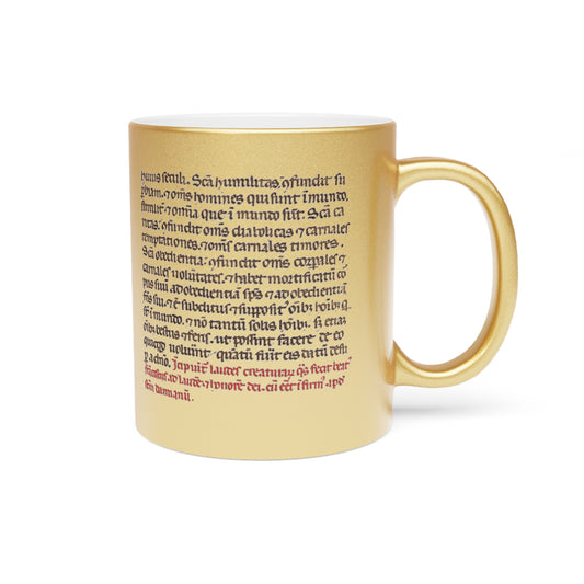 Metallic Mug (Gold)