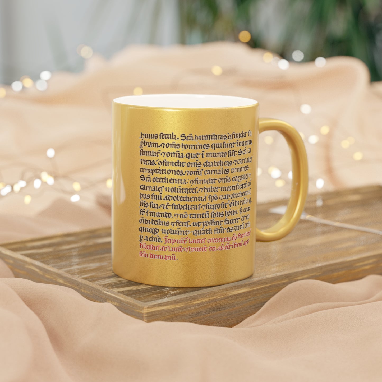 Metallic Mug (Gold)