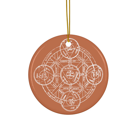 Alchemy Ceramic Ornaments - Orange