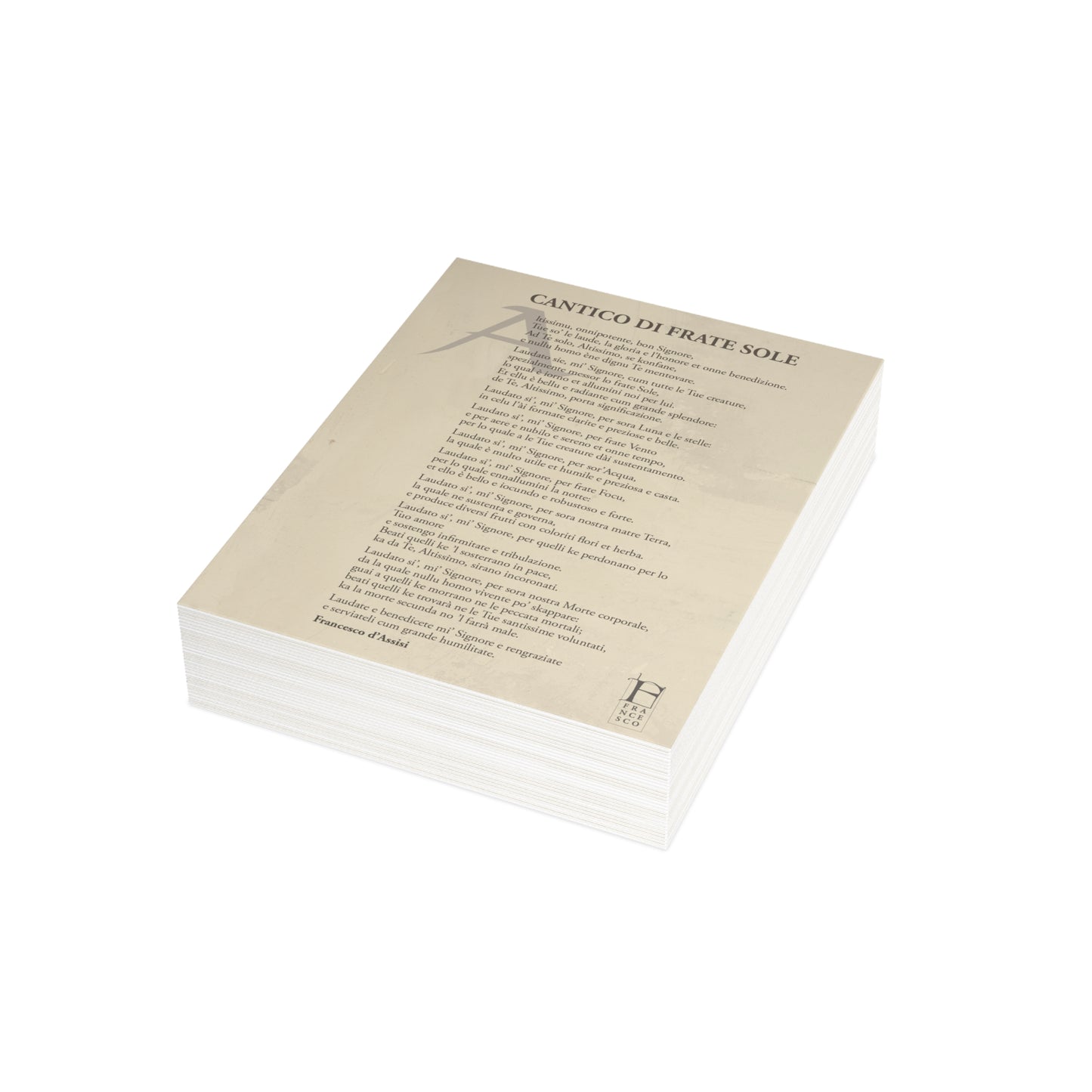 Canticle Postcard Bundles in Italian (envelopes not included)