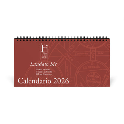 Vintage-Inspired Simplex Desk Calendar - Elegant Planner for Home Office - IT 2026