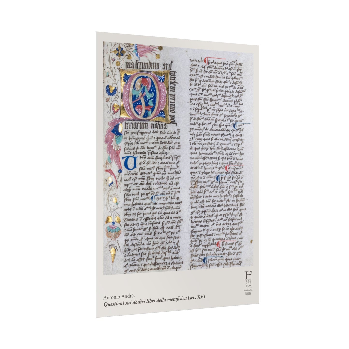 Beauty of the Manuscripts Rolled Poster