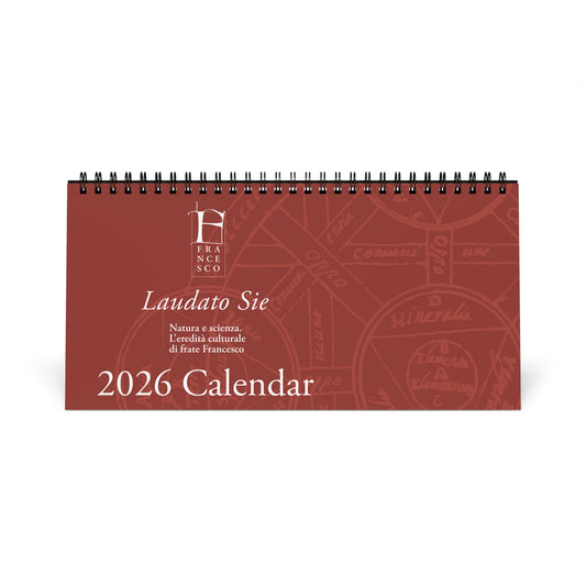 Vintage-Inspired Simplex Desk Calendar - Elegant Planner for Home Office - ENG 2026