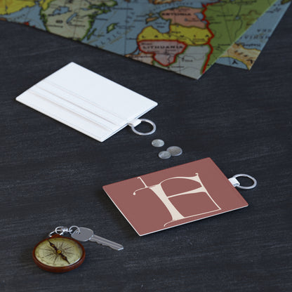 Laudato Sie Leather Card Holder