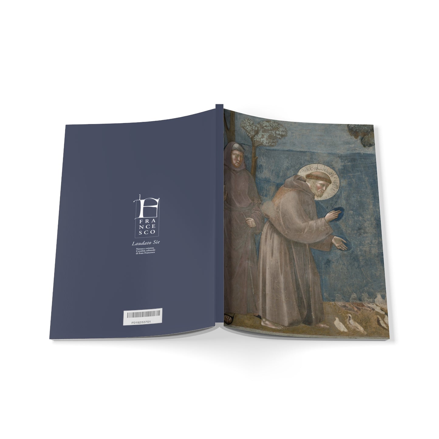 Quaderno con copertina morbida della leggenda francescana di Giotto