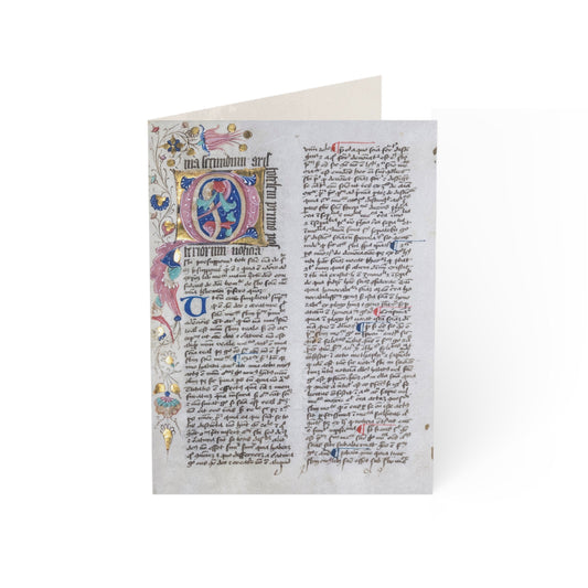 Set di biglietti d'auguri "La bellezza dei manoscritti"