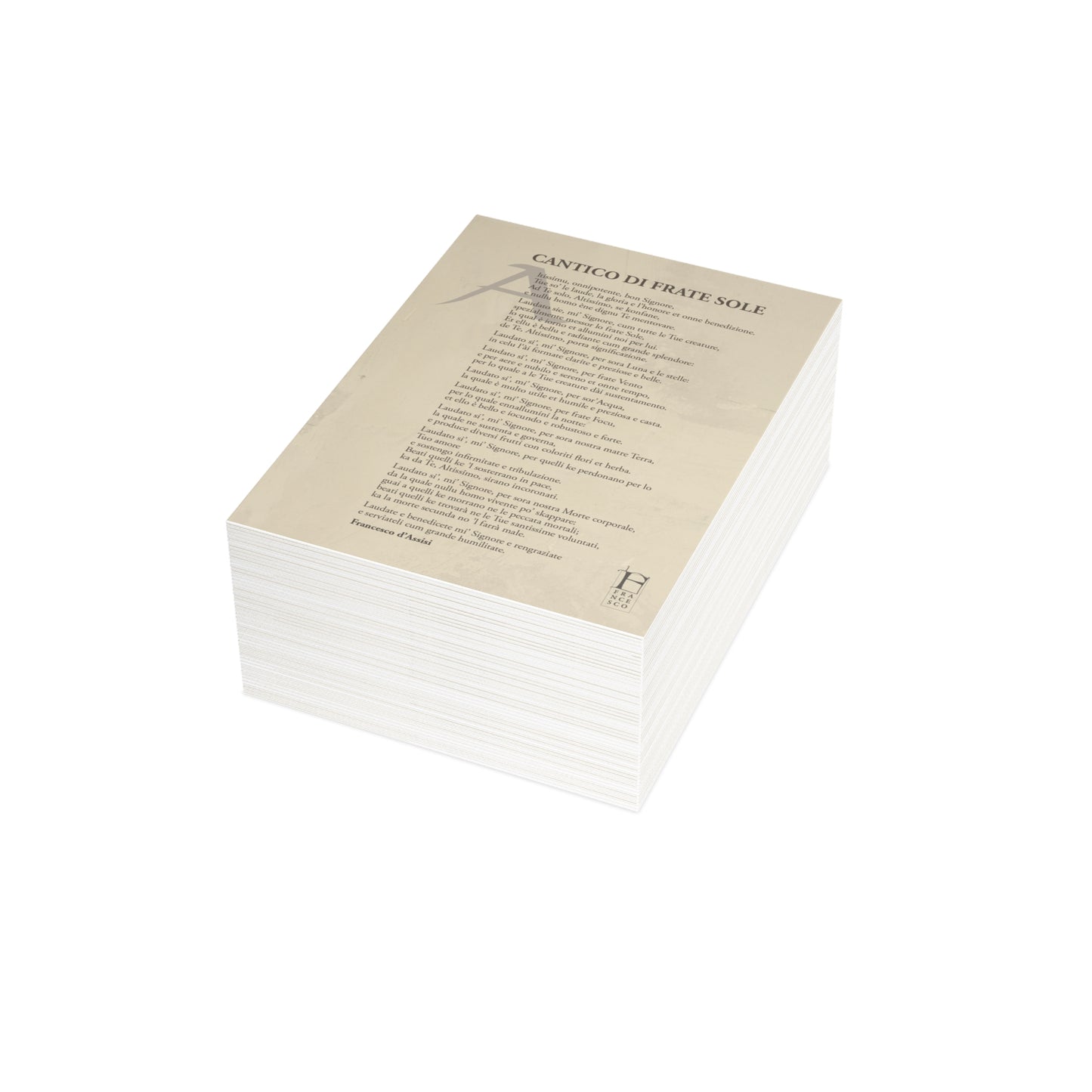 Canticle Postcard Bundles in Italian (envelopes not included)