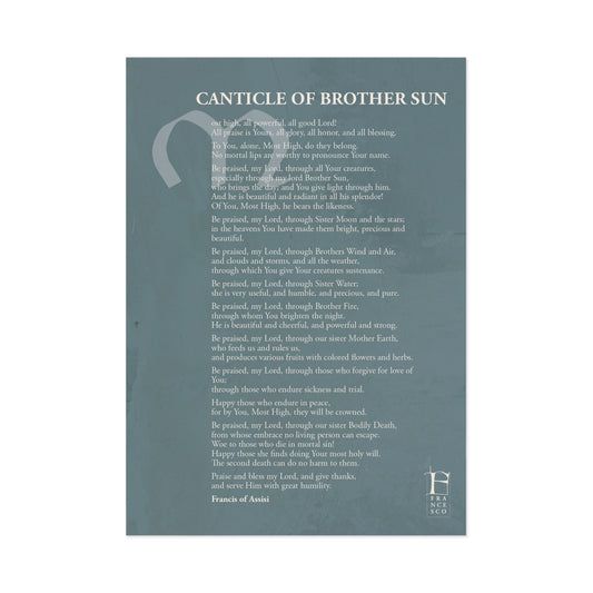 Canticle of Brother Sun - Light Blue