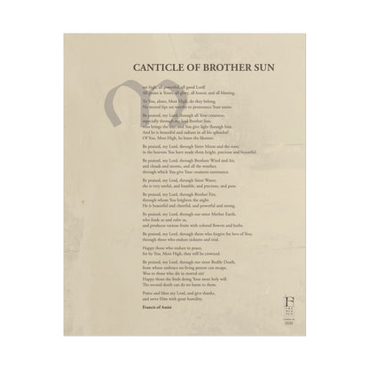 Canticle of Brother Sun - Poster