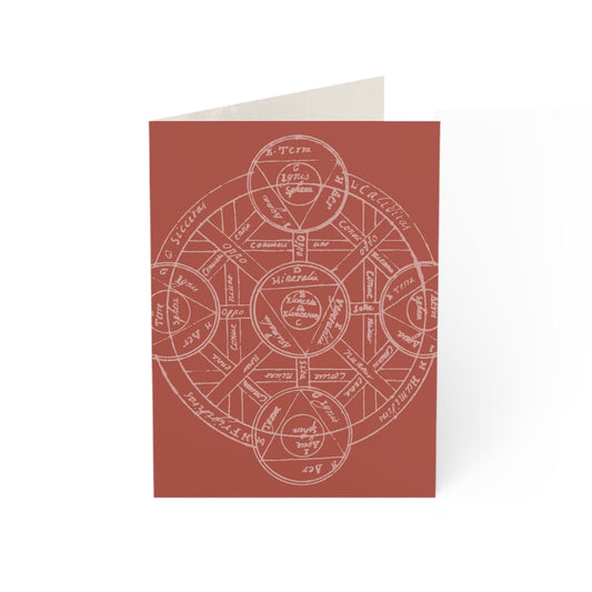 Alchemical Mandala Greeting Cards Set